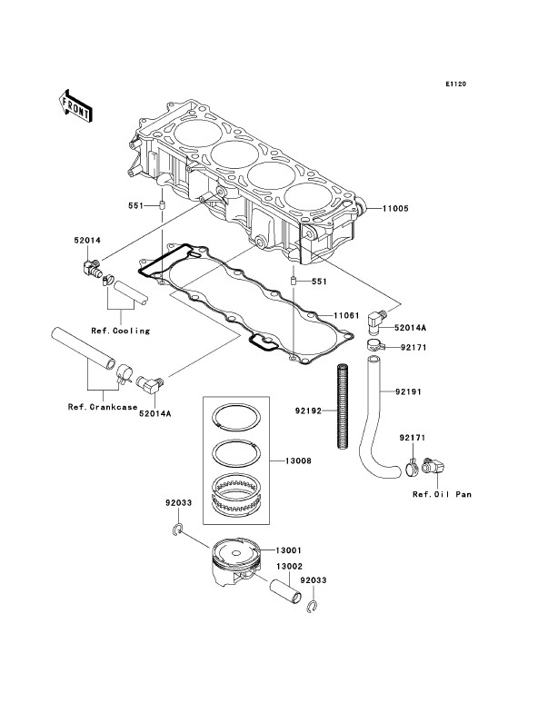 シリンダ, ピストン