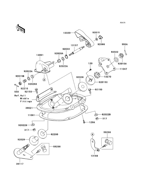 ハンドルポール
