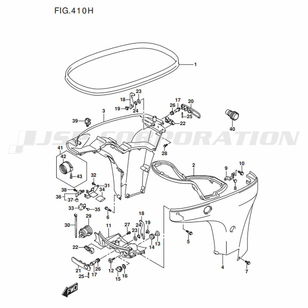 Ďގʎ-(DF70A,DF90A)(FOR TILLER HANDLE)