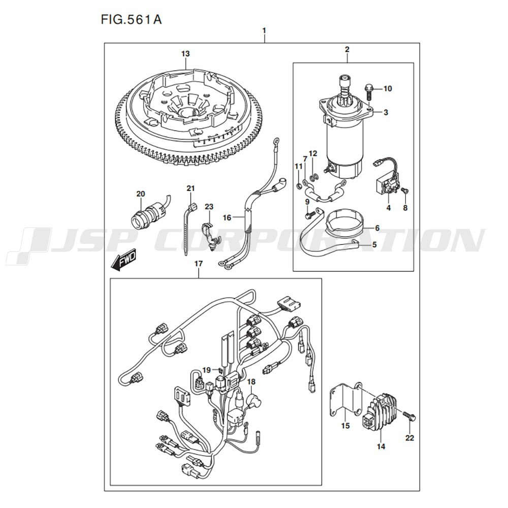 OPT:STARTING MOTOR M-STARTER