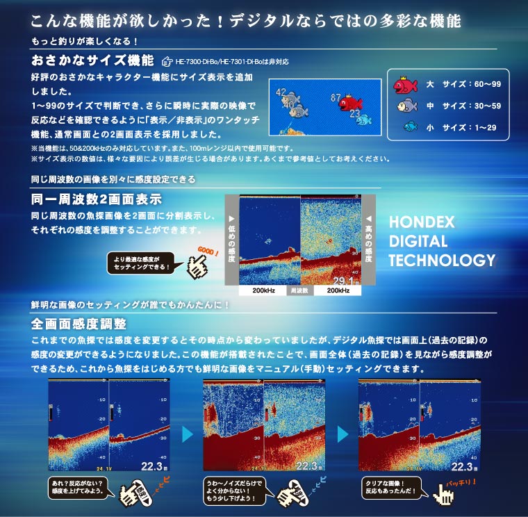 8.4型カラー液晶プロッターデジタル魚探 HE-8301-Di-BO アンテナ内蔵