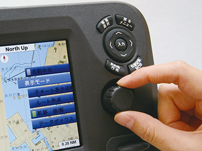 7型ワイド カラー液晶GPSプロッタ魚探 GP-1870F トランザム型送受波器 