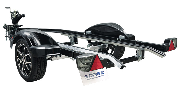 ZERO 500B スチール ブラック 最大積載量：500kg SOREX(ソレックス 