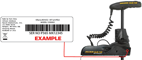 ULTERRAとRIPTIDE ULTERRAボウマウントトローリングモーター