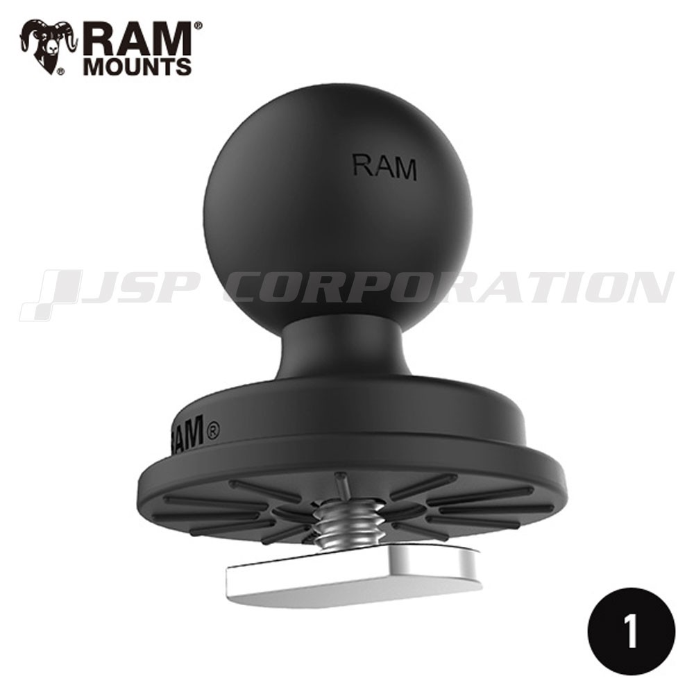 タフトラック トラックボールベース Rap B 354 Tra1 1インチボール Ram Mounts ネオネットマリン通販