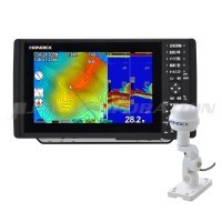 HDX-9S 9型ワイドカラー液晶 GPSプロッター魚探 外付GPS 