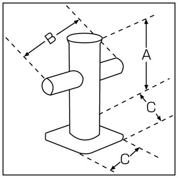 A/250 B/250 C/190mm