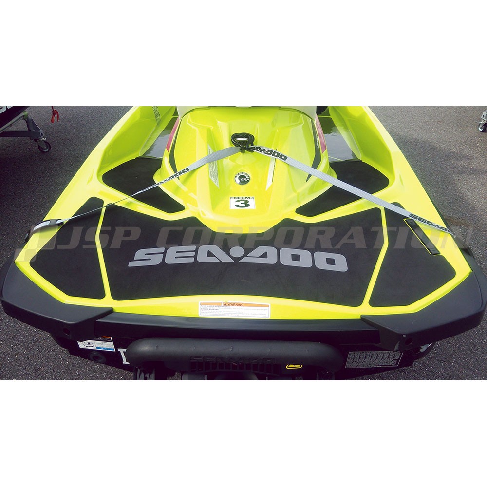 フック＆パッド付き デラックス ラチェットタイダウン SEA-DOO(シードゥ)｜ネオネットマリン通販