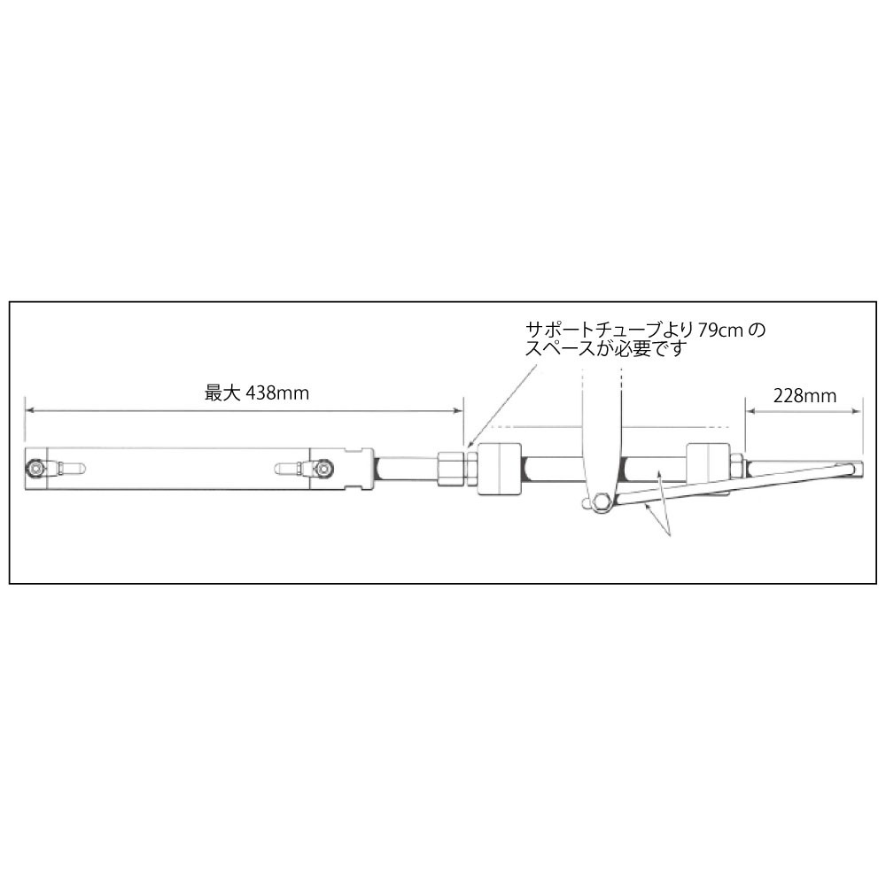 スターンドライブ用シリンダー HC5328-3(125-8EM) SEASTAR(シースター)｜ネオネットマリン通販