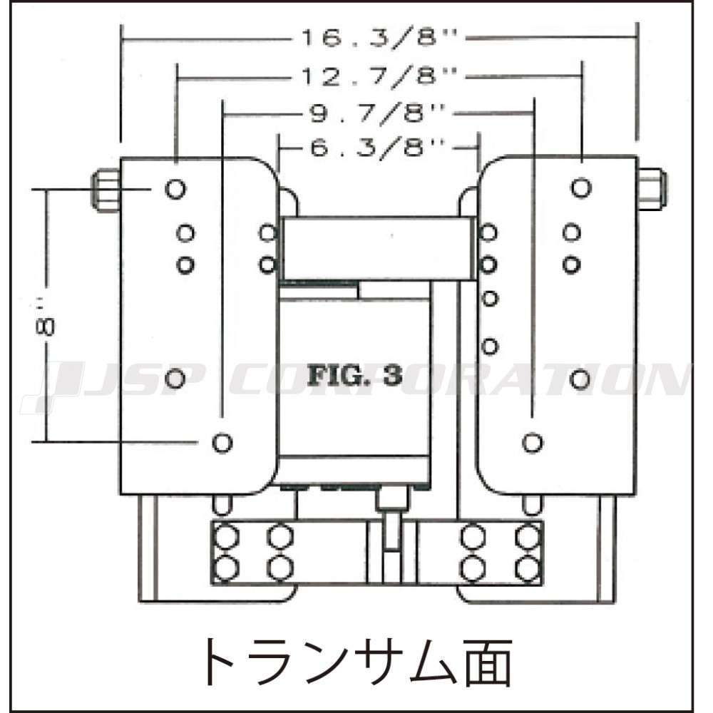 6”電動チルトジャックプレート PT130(13001) CMC｜ネオネットマリン通販