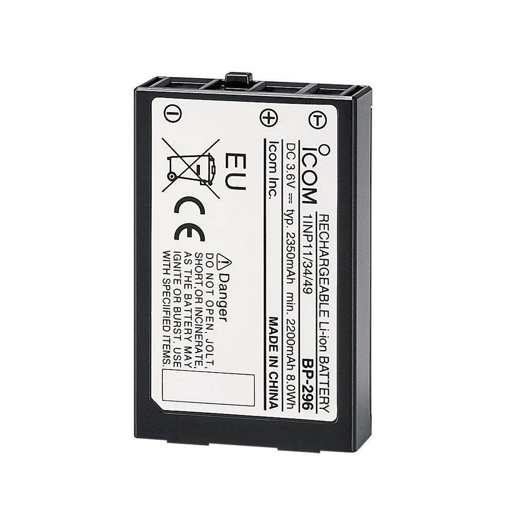 アイコム ICOM BP-294 リチウムイオンバッテリー(3050mAh 7.2V) 発売