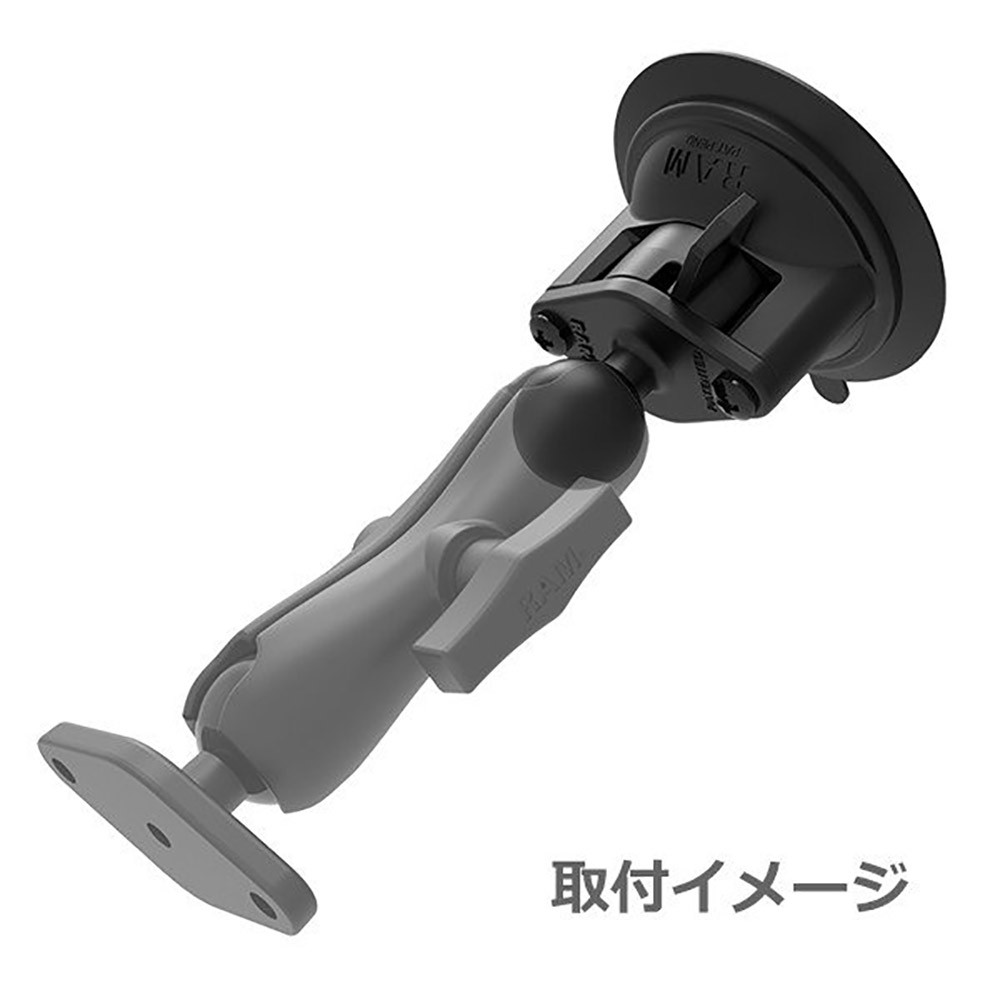 サクションカップベース RAM-B-224 1” RAM MOUNTS(ラムマウント)｜ネオ