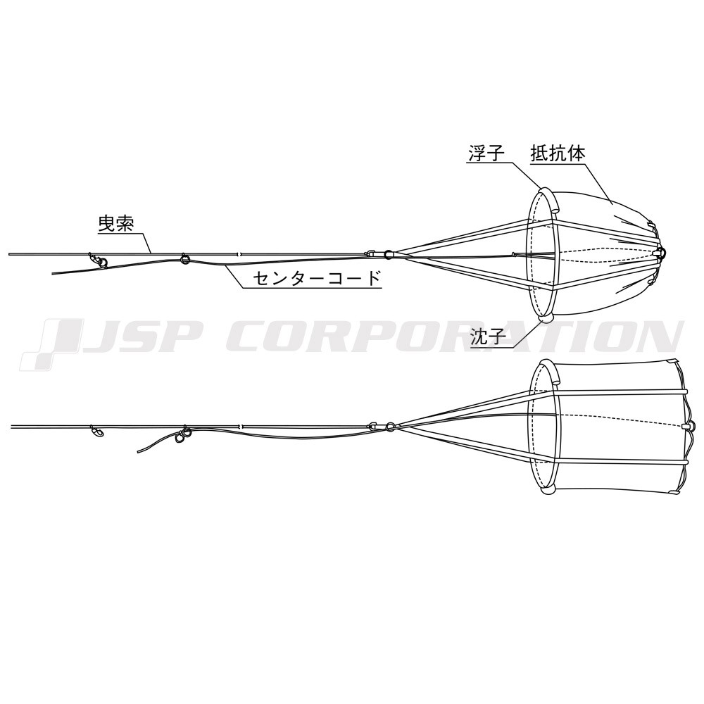 引揚げ機能付ラックアンカー FP-10 直径1.0m 藤倉航装｜ネオネット