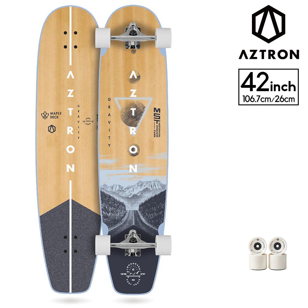 GRAVITY グラビティ 42 サーフスケートボード 42” AZTRON(アストロン