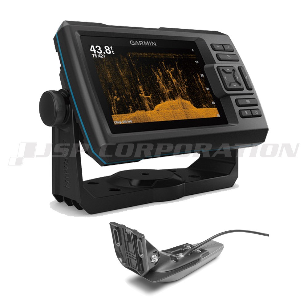 底値GARMIN Striker Vivid4cv＋GT20 +12Vコネクタ - フィッシング