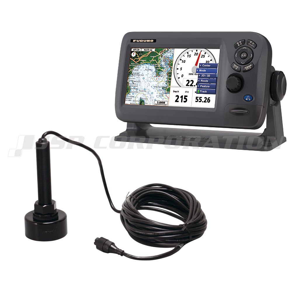 GPS/WAAS COLOR CHART PLOTTER with FISH FINDER GP-3700F