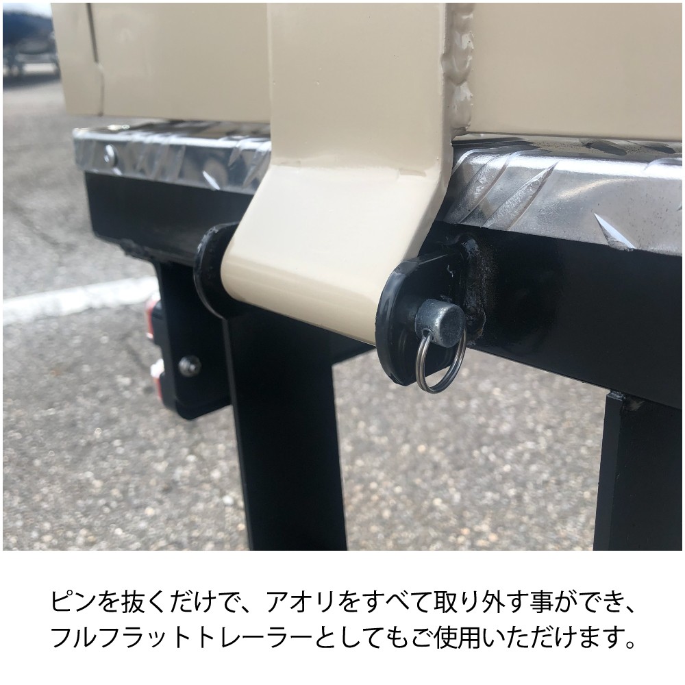 ADVENTURE/BX カーゴトレーラー 最大積載量：250kg 【商品カラー】 【商品サイズ】 TIGHT  JAPAN(タイトジャパン)｜ネオネットマリン通販