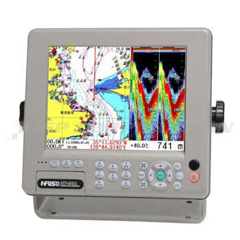 8型カラー液晶GPSプロッタ魚探 NF-882α 50/200KHz 1KW FUSOエレクトロニクス｜ネオネットマリン通販