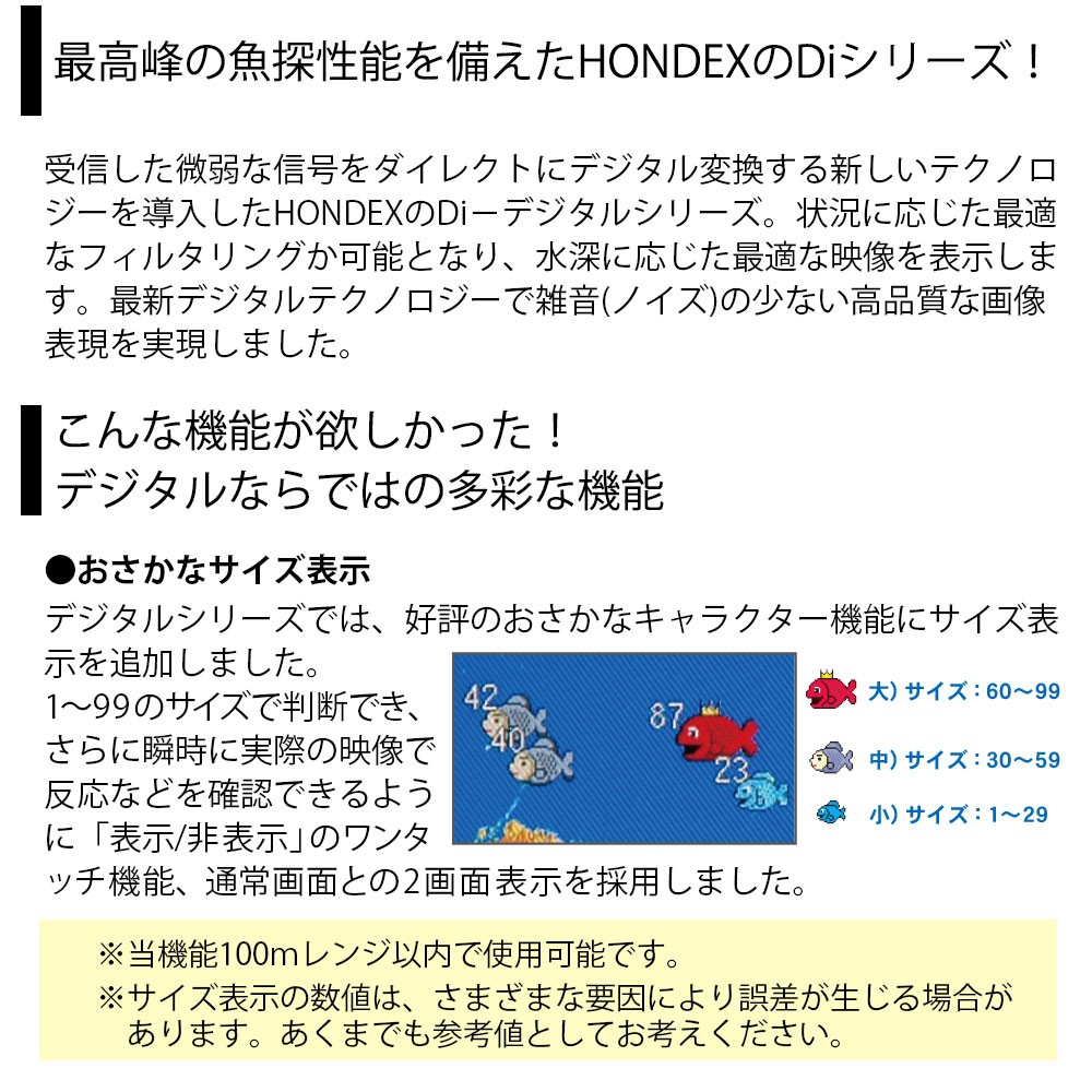 PS-900GP-Di GPSアンテナ内蔵 9型ワイドカラー液晶 GPSプロッター魚探 