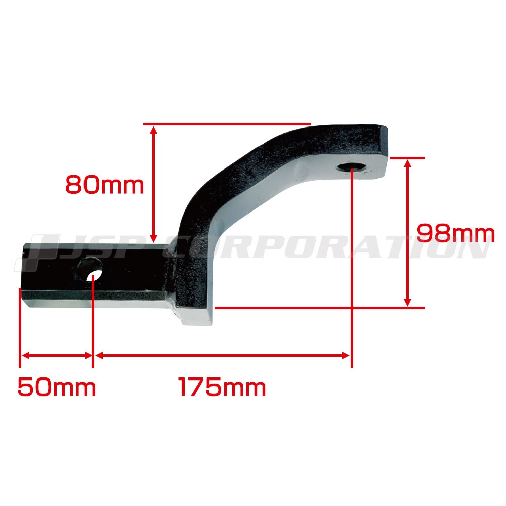 ヒッチボールマウント 角型スチールヒッチメンバー用 SOREX(ソレックス