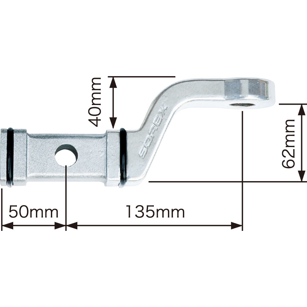 SOREX ソレックス ステンレスヒッチメンバー Bクラス ジムニー JB64W