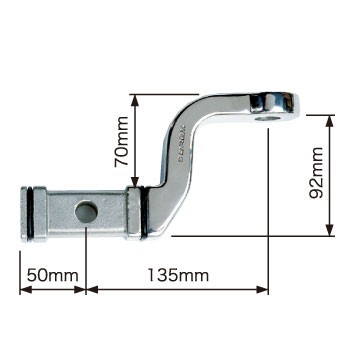 ヒッチボールマウント(単体) ステンレスヒッチメンバー用 SOREX