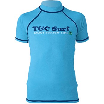 T&C ラッシュガード 半袖 120/140 T&C SURF DESIGNS(ティーアンドシー