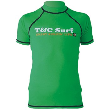 T&C ラッシュガード 半袖 120/140 T&C SURF DESIGNS(ティーアンドシー