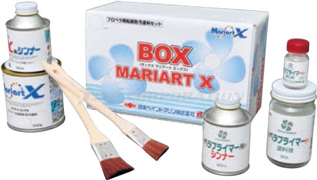 日本初の マリンアートX 塗料液 ドライブ プロペラ