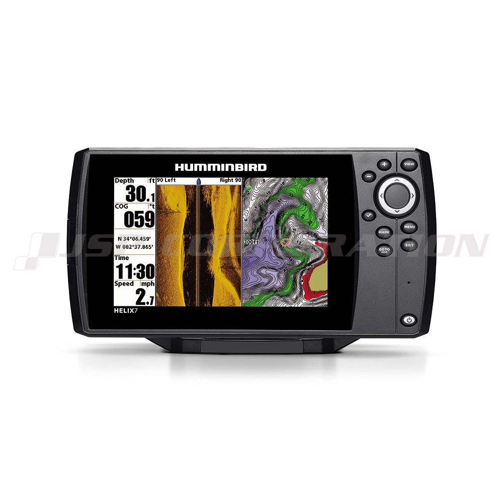 7インチGPS魚探HELIX7 CHIRP サイドイメージ G2モデル GPSマップなし HUMMINBIRD(ハミングバード)｜ネオネットマリン通販