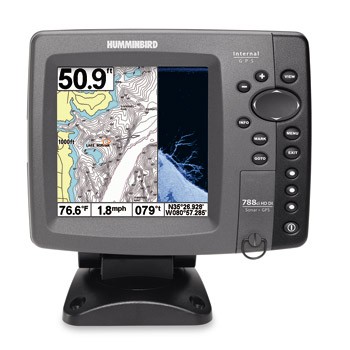 5型GPS魚探 788ci HD DI ダウンイメージモデル (GPS内蔵、自然湖マップ 