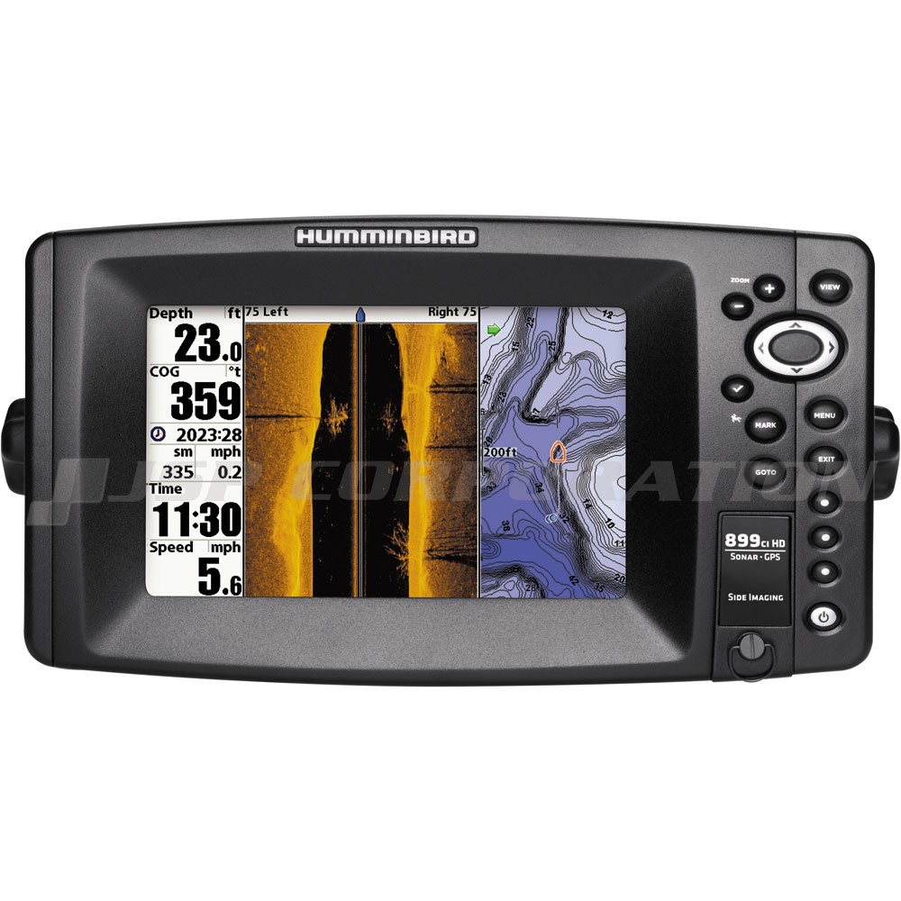 7型GPS魚探 マップセット 899 SI サイド/ダウンイメージモデル 7インチカラー HUMMINBIRD(ハミングバード)｜ネオネットマリン通販