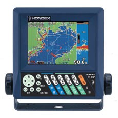 HONDEX 6型カラーGPS魚探 HE-61GP 50/200khz 2周波 [Q3SHDK032000 