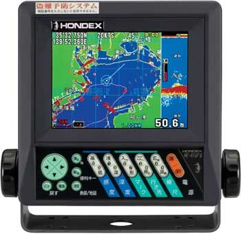 6型カラー液晶 GPSプロッタ魚探 HE-61GPII 500W 50/200KHz 2周波 (Q3SHDK032000)  HONDEX(ホンデックス)｜ネオネットマリン通販