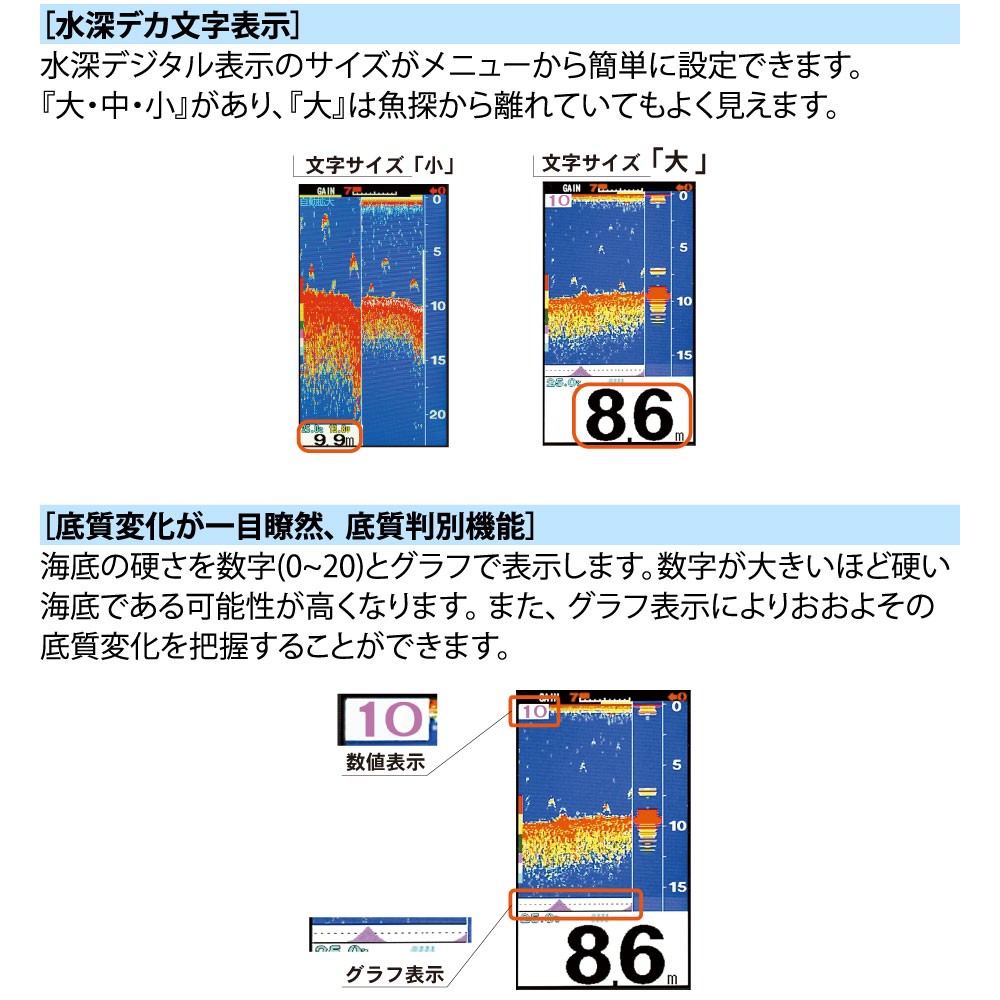 PS-610CII 5型ワイドカラー液晶 魚群探知機 TD04A振動子(トランサム型) 100W 200KHz 単周波  HONDEX(ホンデックス)｜ネオネットマリン通販