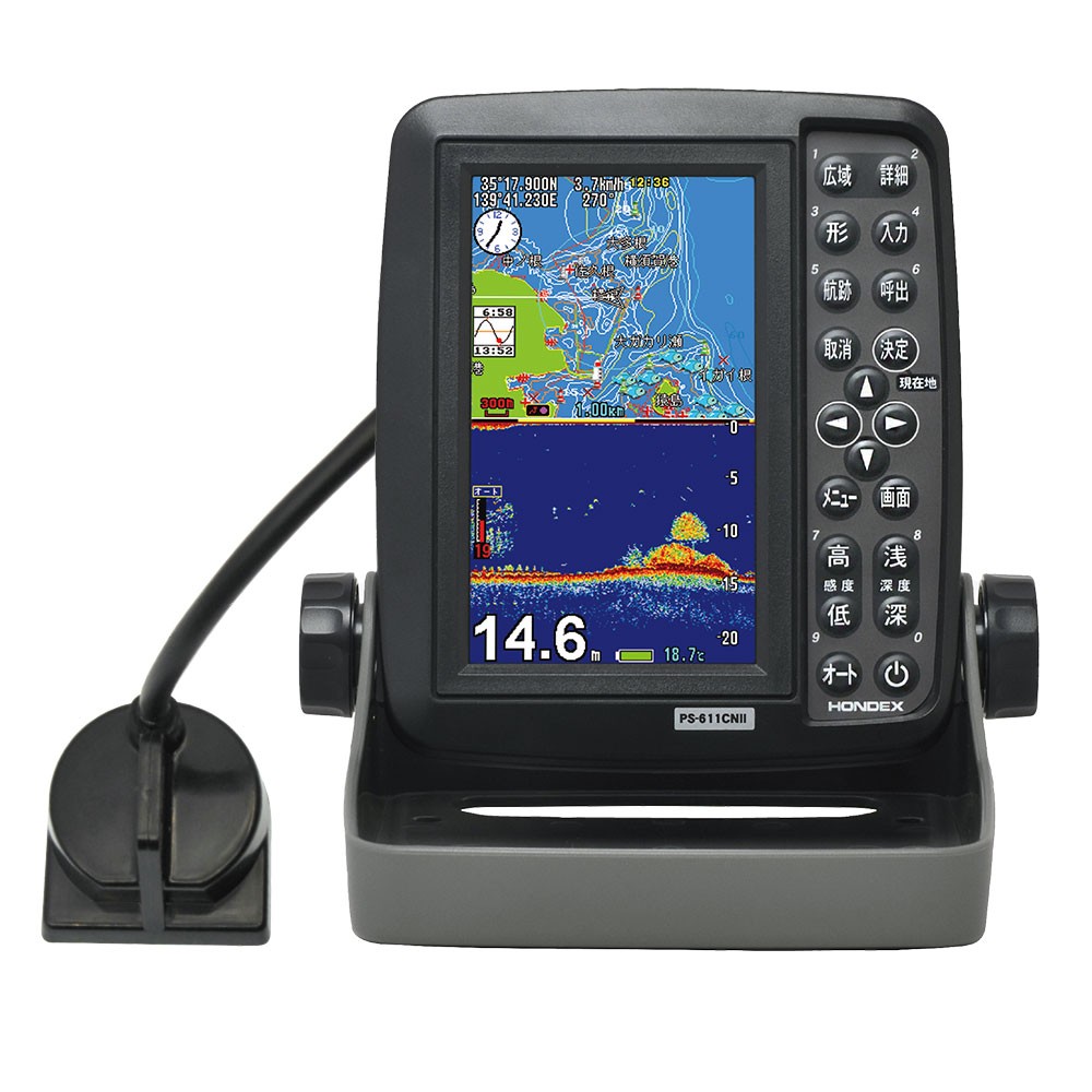 HONDEX ホンデックス PS-60GP 魚探 GPS - フィッシング
