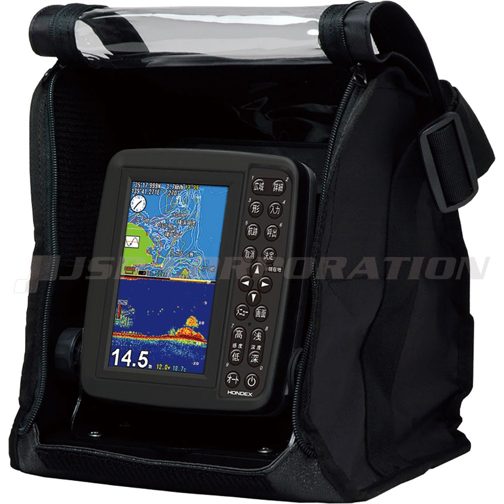 5型ワイドカラー液晶 GPSプロッター魚探 PS-611CN バリューセット GPS