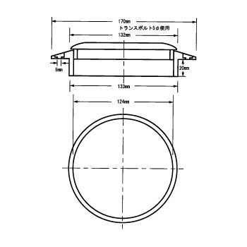 デッキスカッパー A-40 目ナシ 133mm(4.5吋) イケダ商会｜ネオネットマリン通販