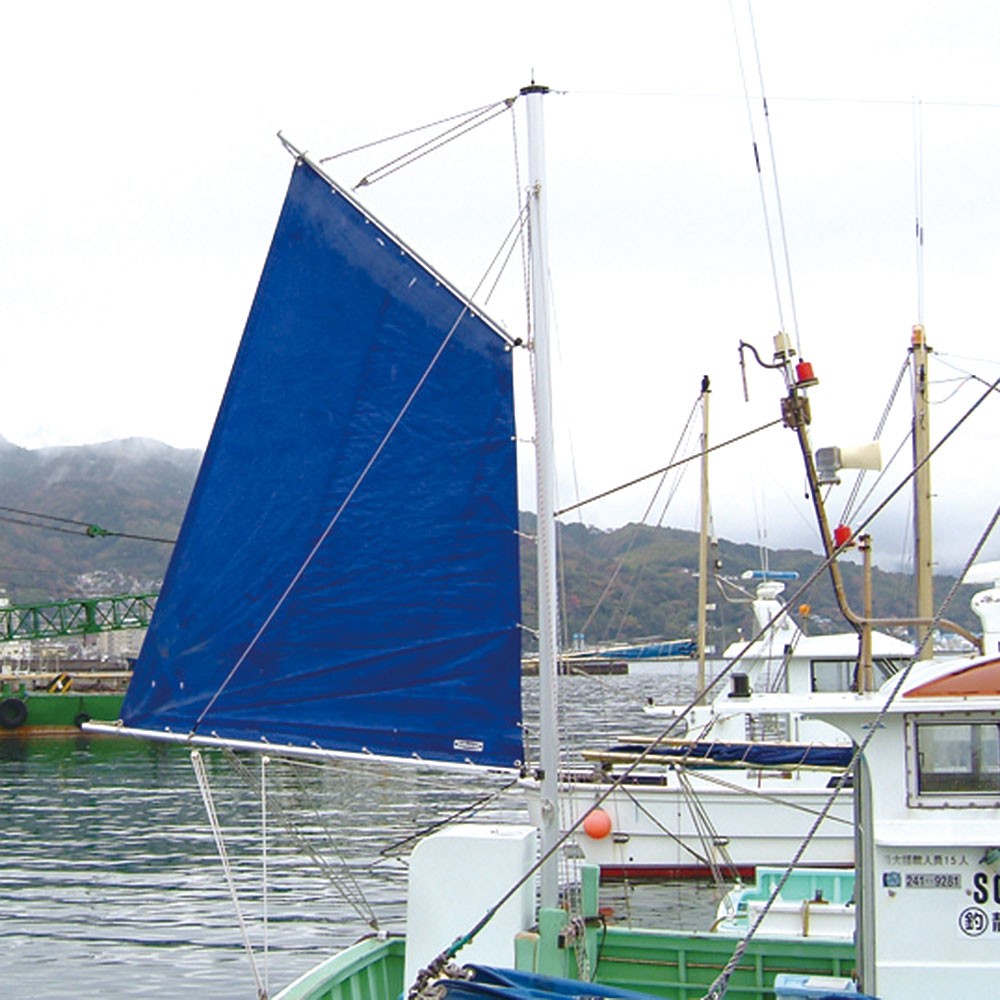 スパンカー 船 ボート 漁船 流し釣り 帆 - 広島県のその他