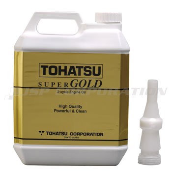 2サイクル スーパーゴールドオイル (3C7-72304-0) 4L TOHATSU(トーハツ)｜ネオネットマリン通販