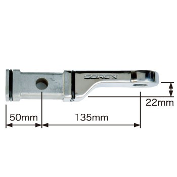 SOREX ステンレス　ヒッチボールマウントB-6