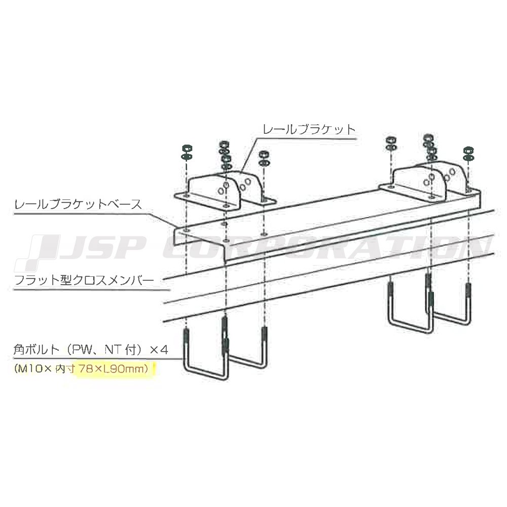 スロープレール フラット型 スチール スライド収納式 SOREX(ソレックス