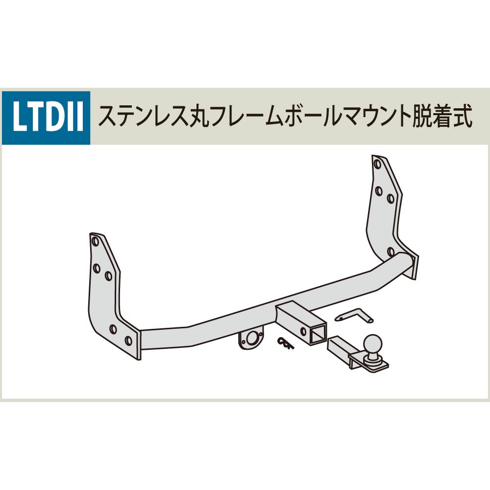 ランドクルーザープラド （トヨタ） のヒッチメンバー適合を簡単検索