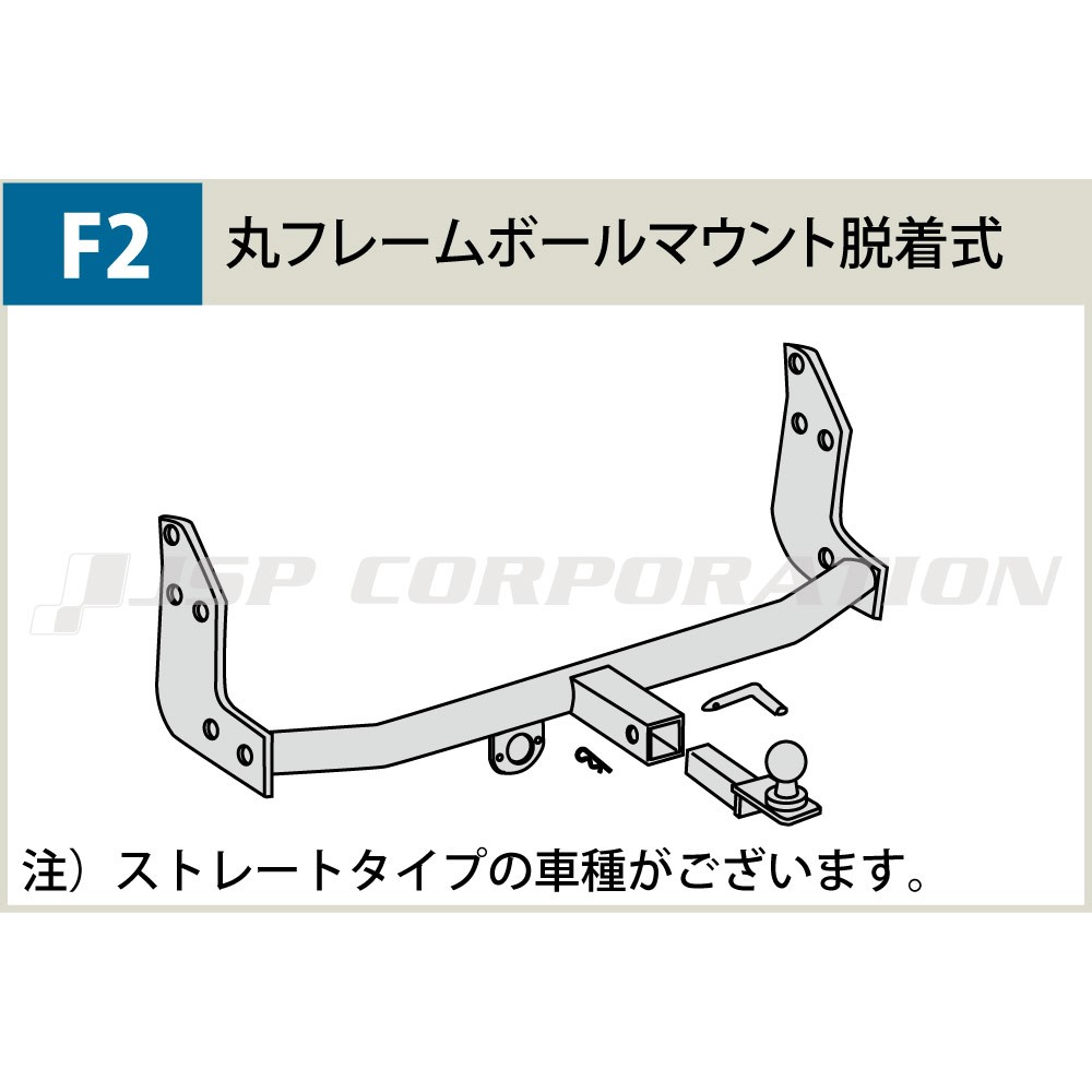 軍事支援タウンエース用 ヒッチメンバー タグマスター　 S402M／S412M　　STD 外装