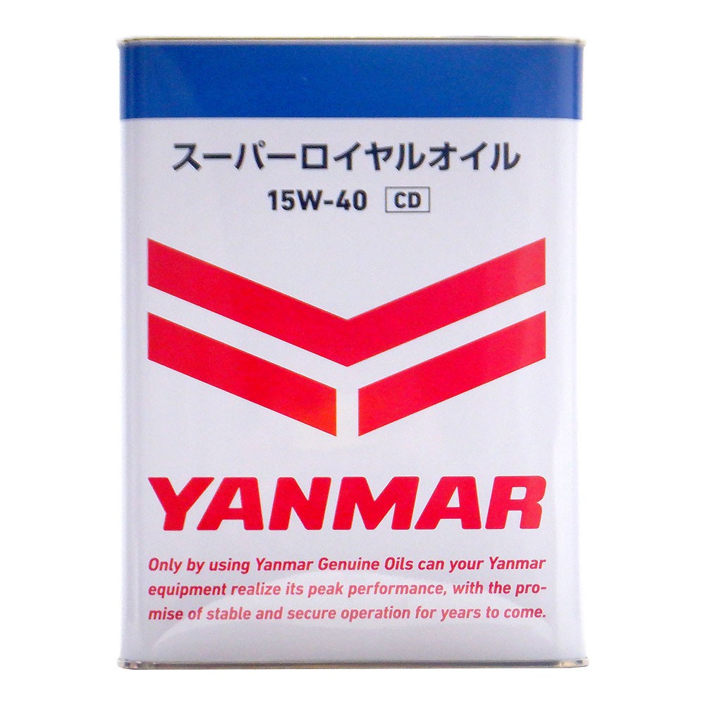 スーパーロイヤルオイル 15W40 4L×1本 YANMAR(ヤンマー）｜ネオネットマリン通販