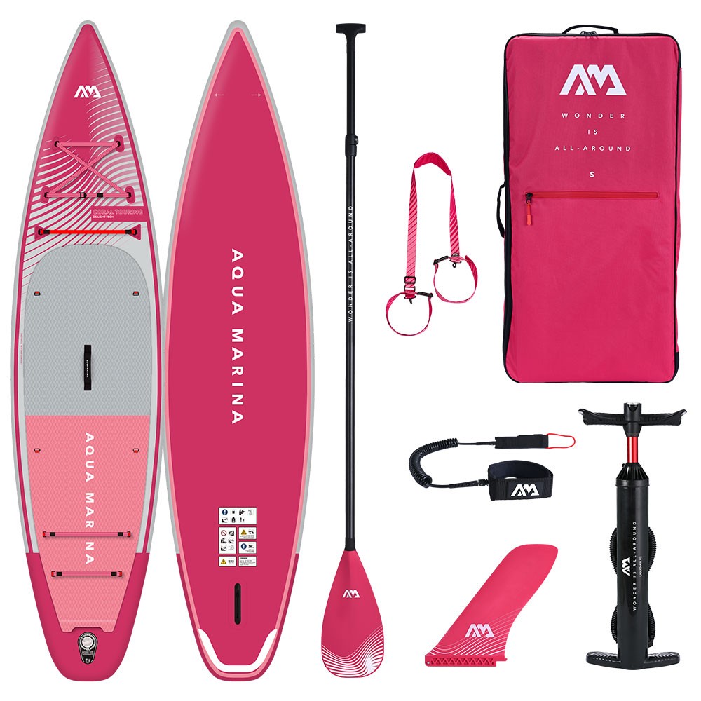 中古】CORAL TOURING コーラルツーリン SUP(スタンドアップパドルボード) インフレータブル パドル AQUA MARINA( アクアマリーナ)｜ネオネットマリン通販