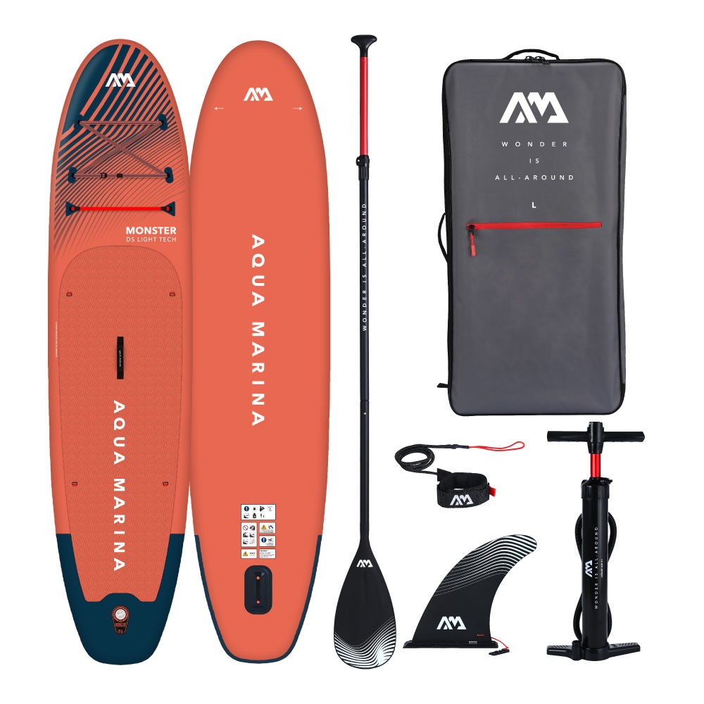 中古】MONSTER モンスター SUP(スタンドアップパドルボード) インフレータブル パドル AQUA MARINA(アクアマリーナ )｜ネオネットマリン通販