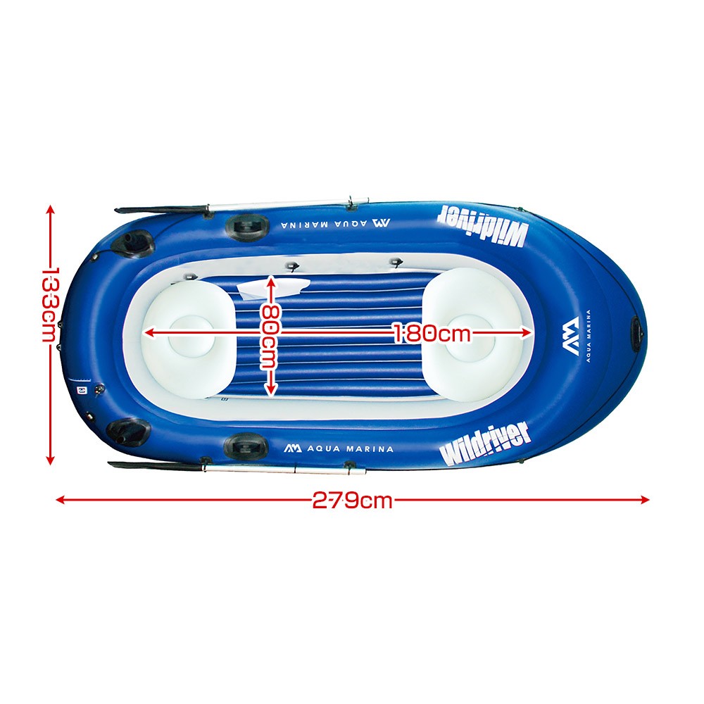 訳あり】WILDRIVER ワイルドリバー279 T-18 エレキモーターセット 2人乗り AQUA MARINA(アクアマリーナ )｜ネオネットマリン通販